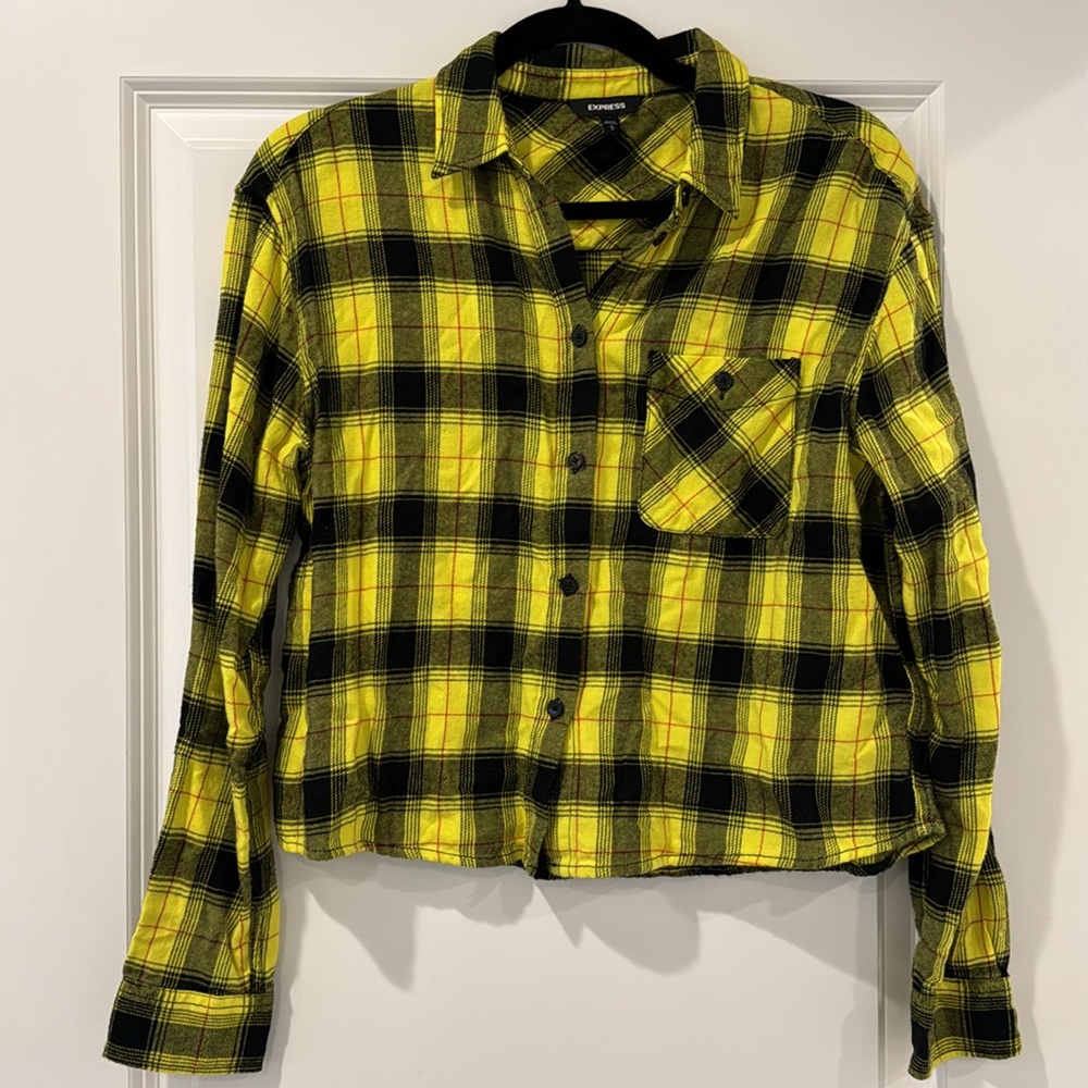 Cropped flannel